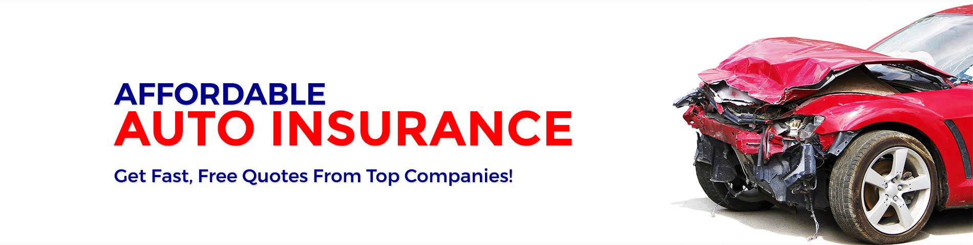 Affordable Auto Insurance Banner