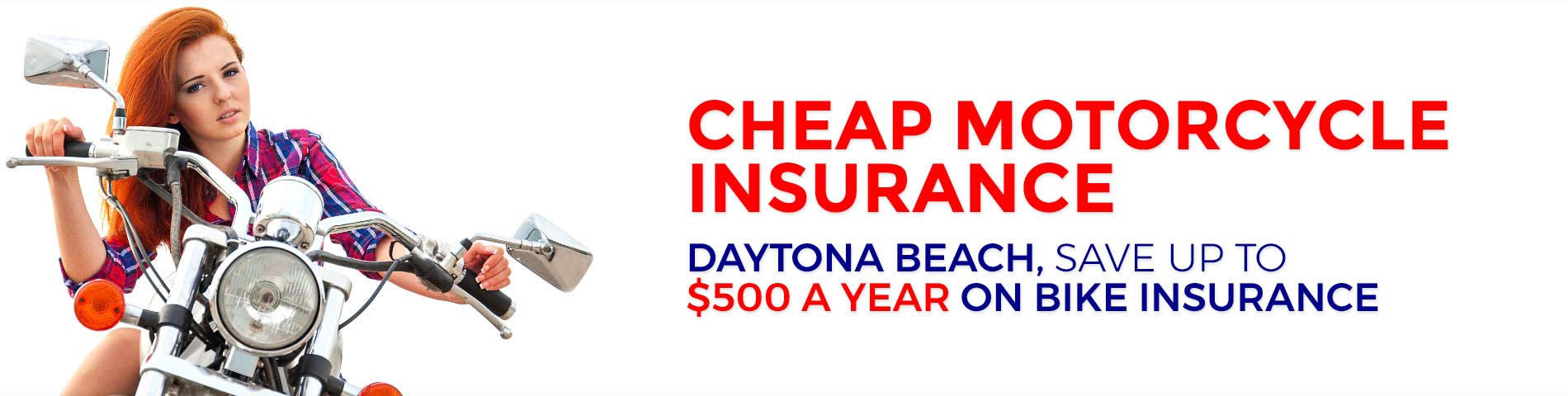 Daytona Beach Car Insurance Banner